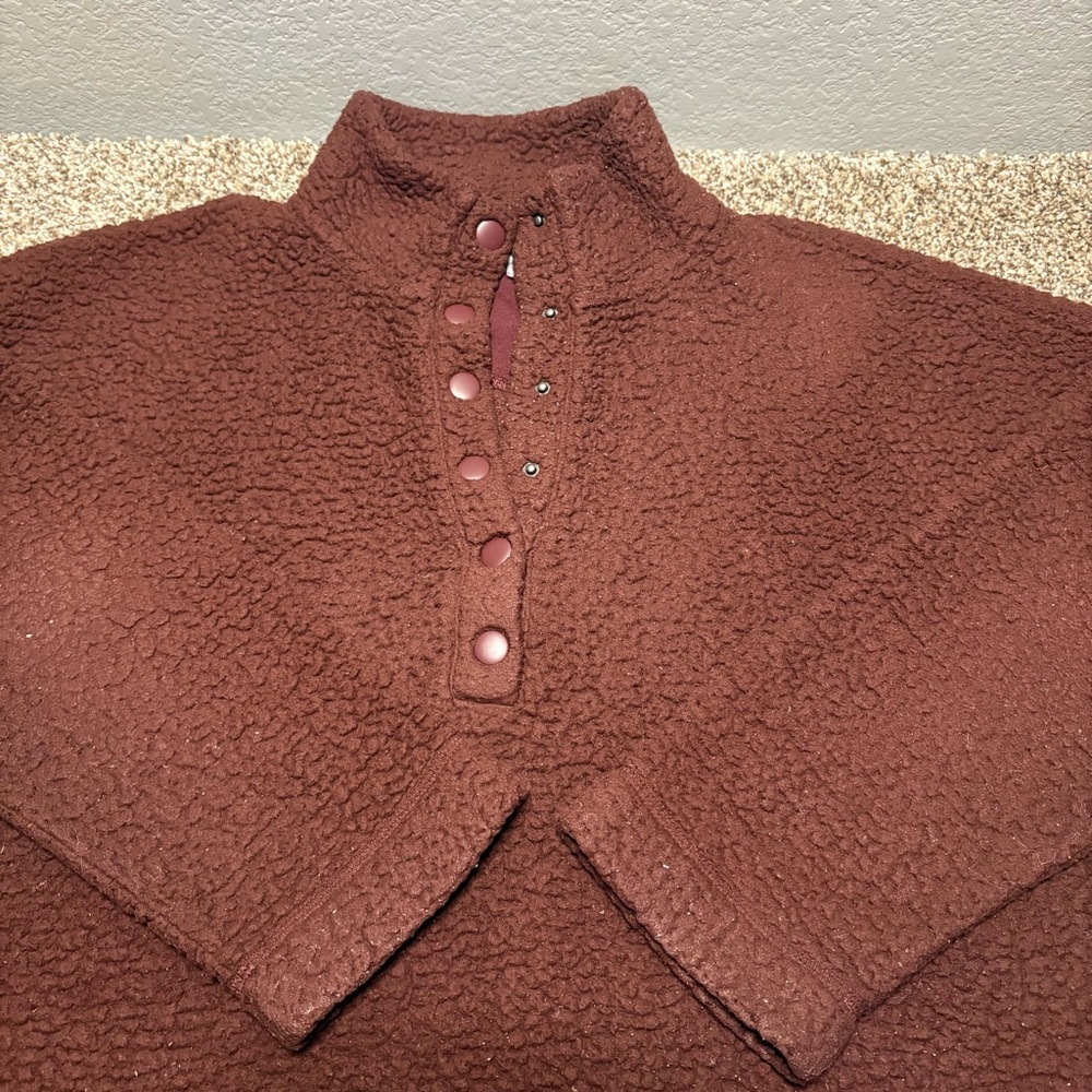 Aerie Women’s Medium Brown Knit Sweater - Picture 3 of 10